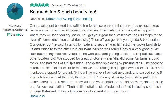 Sobek Rafting Ayung River with Private Transport 4